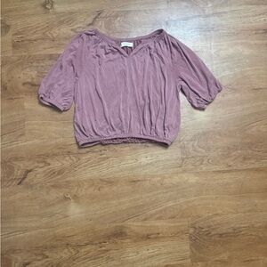 Lucky Brand Dusty Rose Blouse
